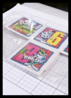 Dice : Dice - 6D - Captain Krunch Paper Dice 1 - Ebay Aug 2013